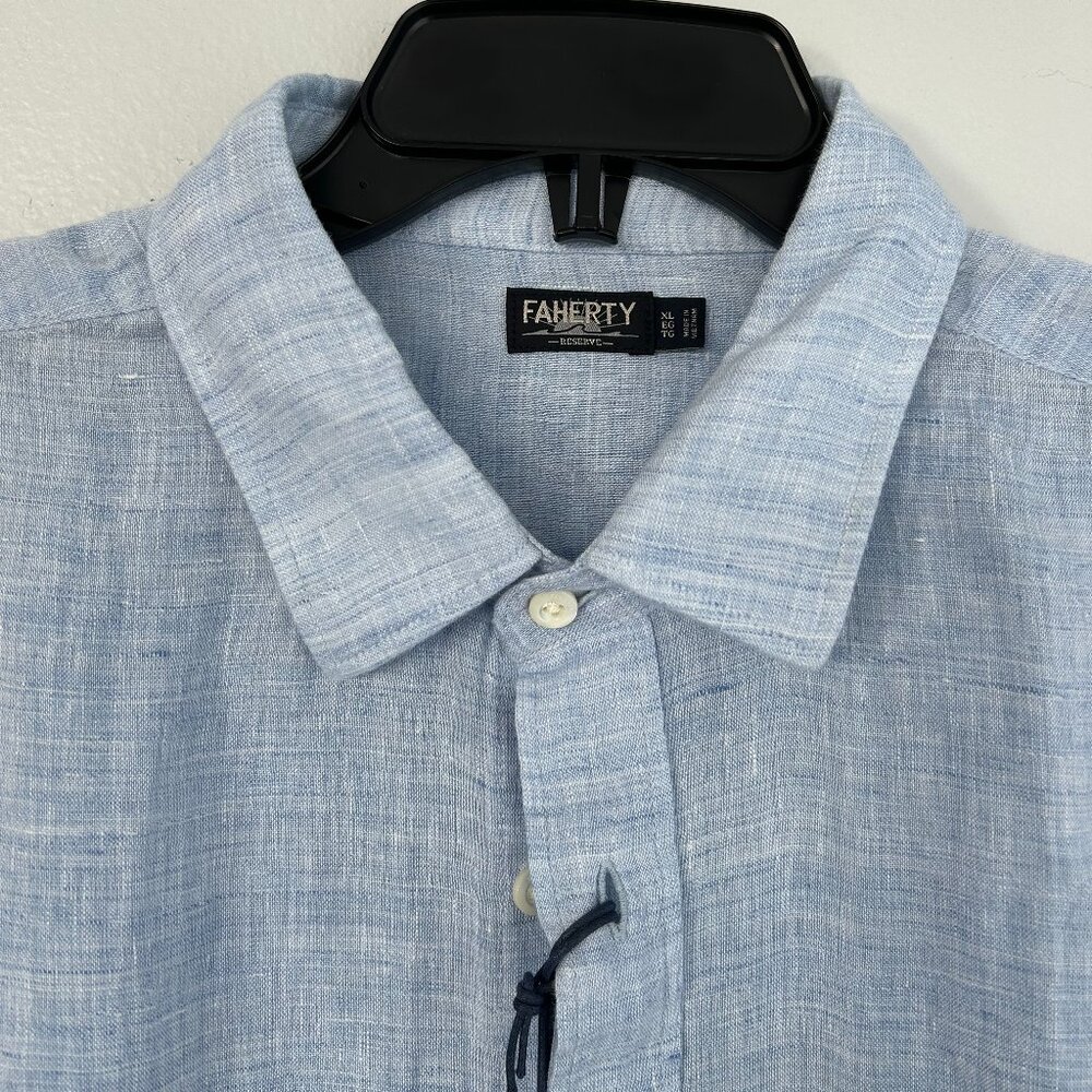 FAHERTY Laguna Linen Shirt